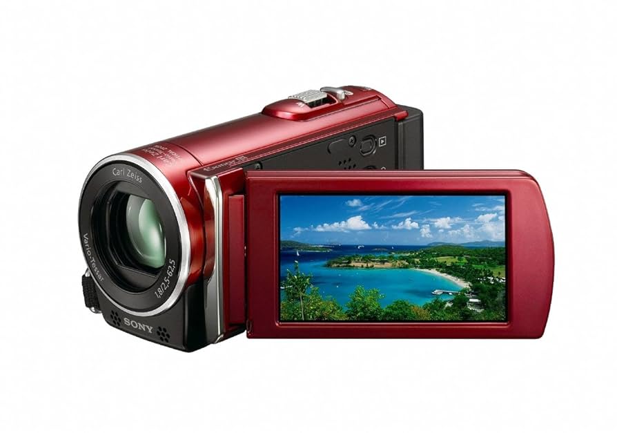Sony HDR-CX150 16GB High Definition Handycam Camcorder (Red