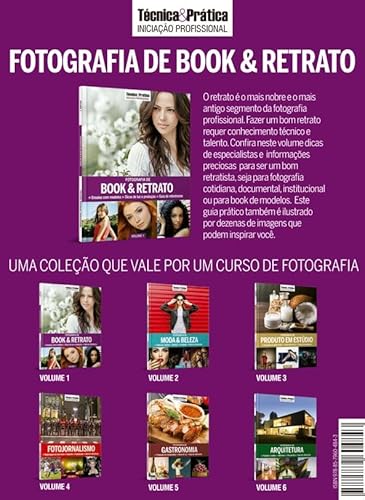 Coleção Iniciação Profissional Vol 1: Fotografia de Book & Retrato