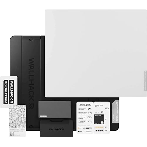 Wallhack SP-005 Glass Gaming Mouse Pad – Speed Surface, Large Mousepad for Esports, Smooth Low-Friction Glide, Tempered Glass, Ergonomic Low Profile, Durable & Portable with Carry Case | Skypad White