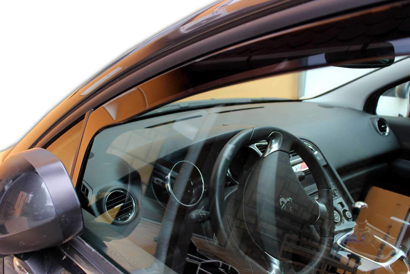 Deflettori D'Aria Per Peugeot 5008 2010-2017 - Set 4 Pezzi Antipioggia E Antivento - Foto 11