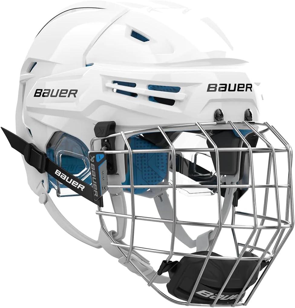 Bauer Re-Akt 65 Hockey Helmet Combo with Facemask, Senior