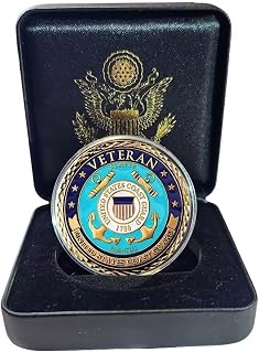 United States Coast Guard Coin with Gift Box Challenge Coin for Men Gift