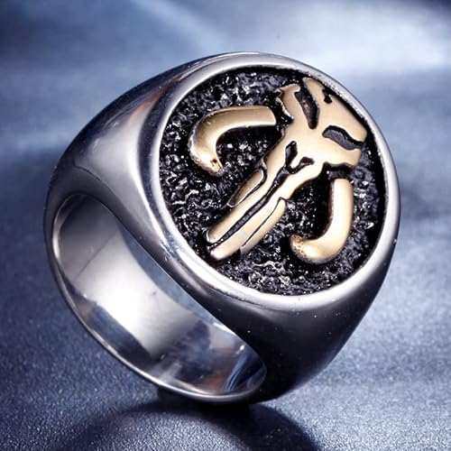 ZMY Home Stainless Steel Rings Mythosaur Signet Ring (10)