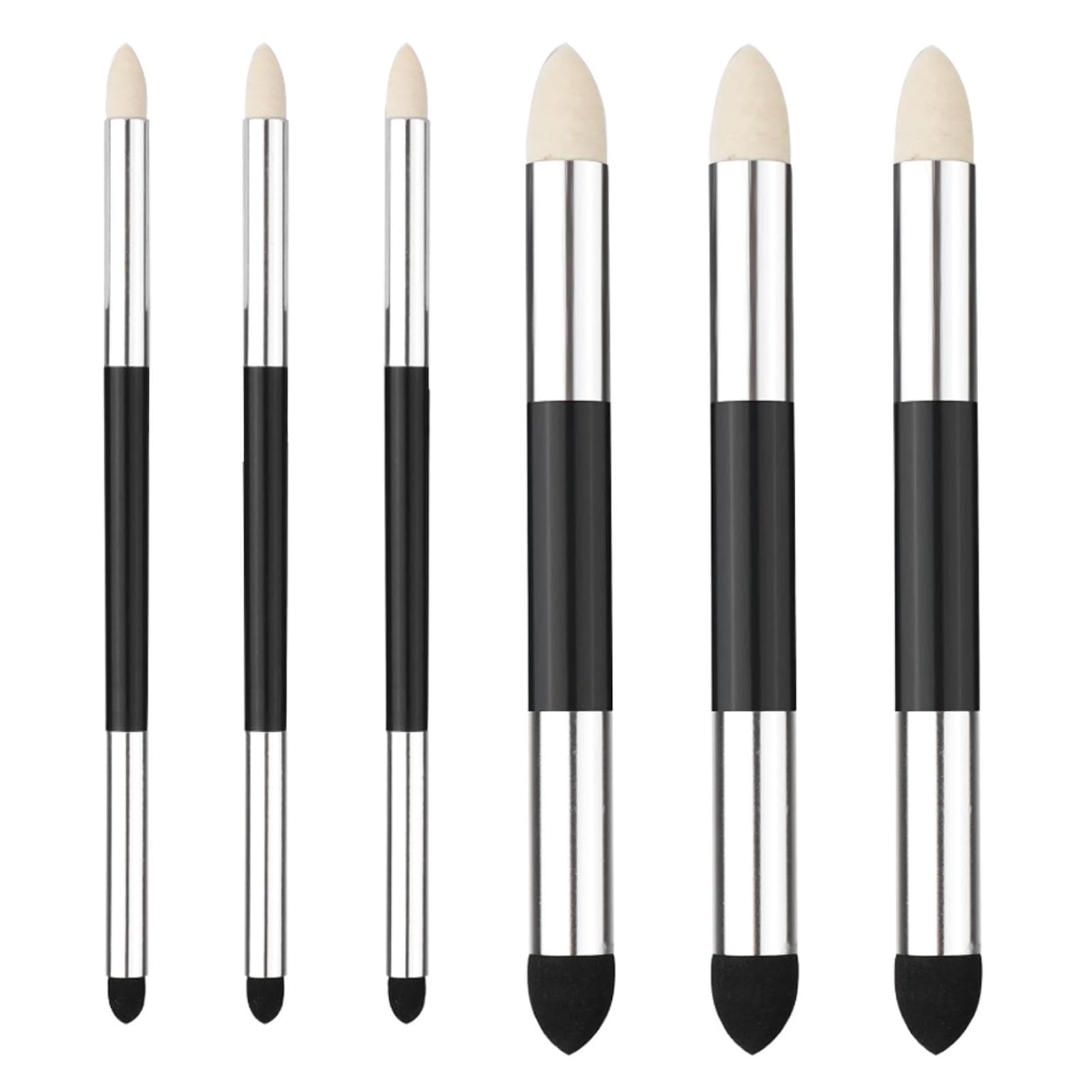 6pcs Double-Headed Sponge Blending Pens, 2 Sizes Art Foam Blender Tool for Sketching, Drawing & Students