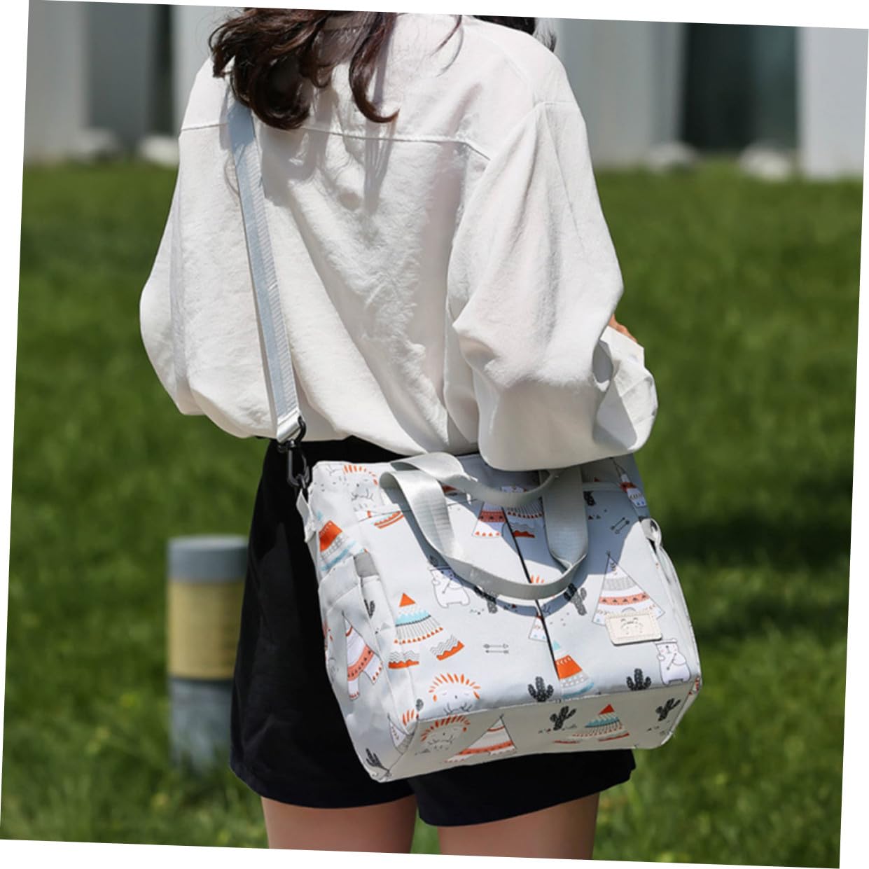 VICASKY Bolsa de Maternidad Grande de Nylon Tres Usos para Ñiño