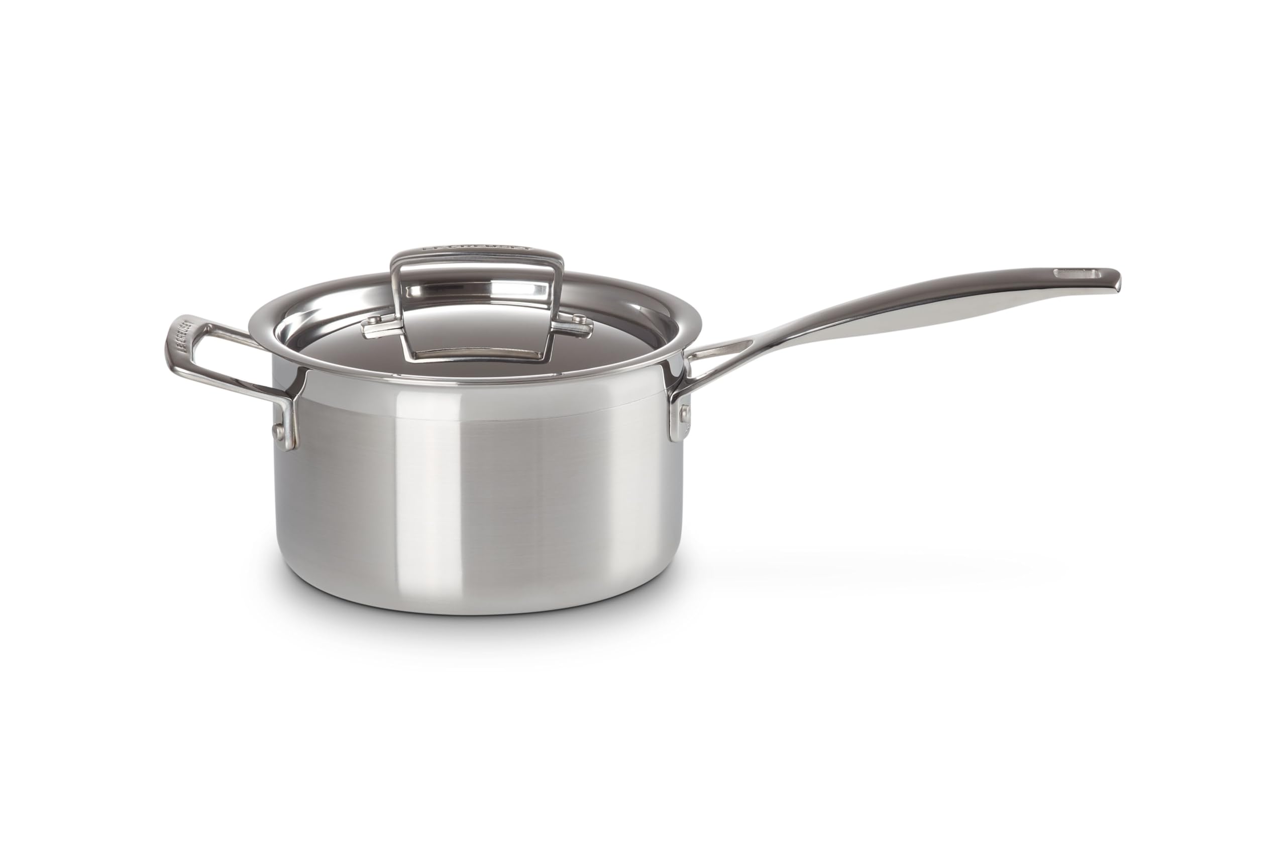 LE CREUSET ソースパン グレー 18cm Amazon | LE CREUSET トリプライ ステンレススチール ソースパンウィズ