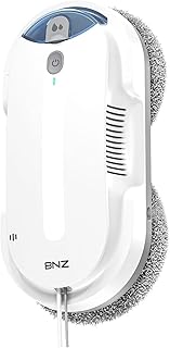 BNZ Window Cleaning Robot, K1, White, Fensterreinigungsroboter - Automatisches Zwei-Wege-Sprühsystem mit dreifachem Sicherheitssystem, intelligenter Navigation, Fernbedienung