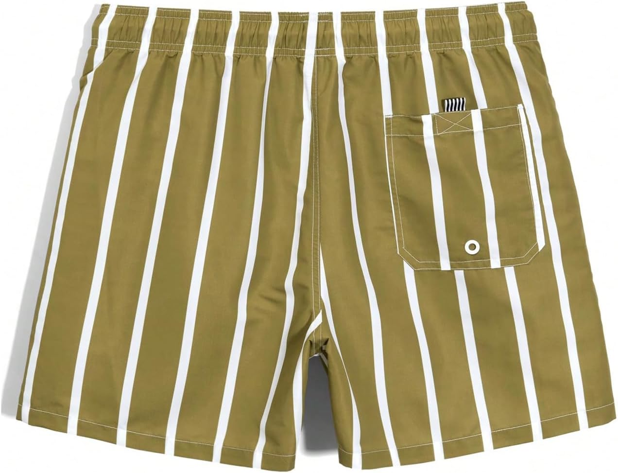 COZYEASE Men's Swim Trunks Quick Dry Elastic Drawstring Print Beach Shorts
