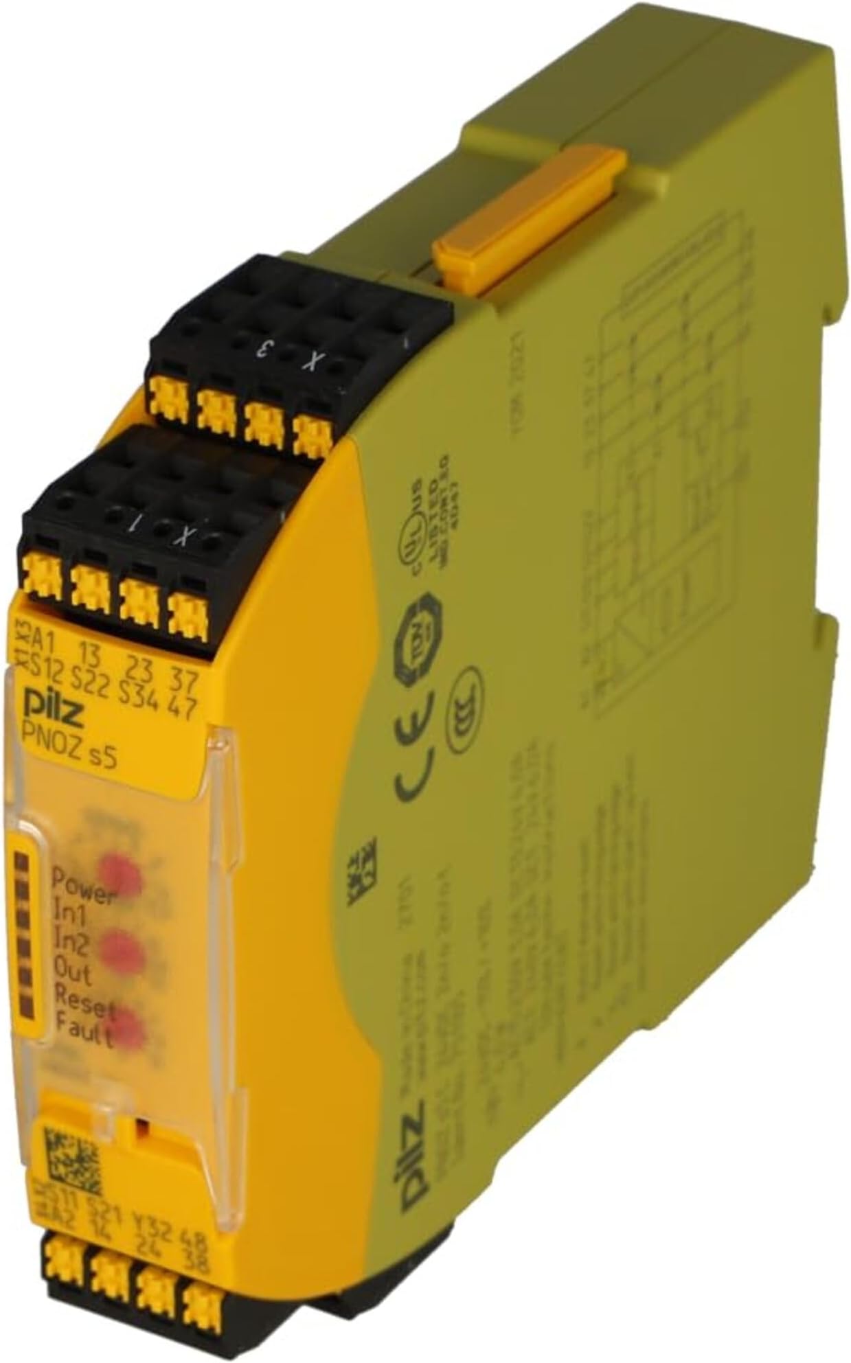 Pilz, 751105, PNOZsigma Safety Relay (standalone), inputs: 1/2-channel Wiring with/Without Detection of Shorts Across Contacts, Manual/Automatic Start