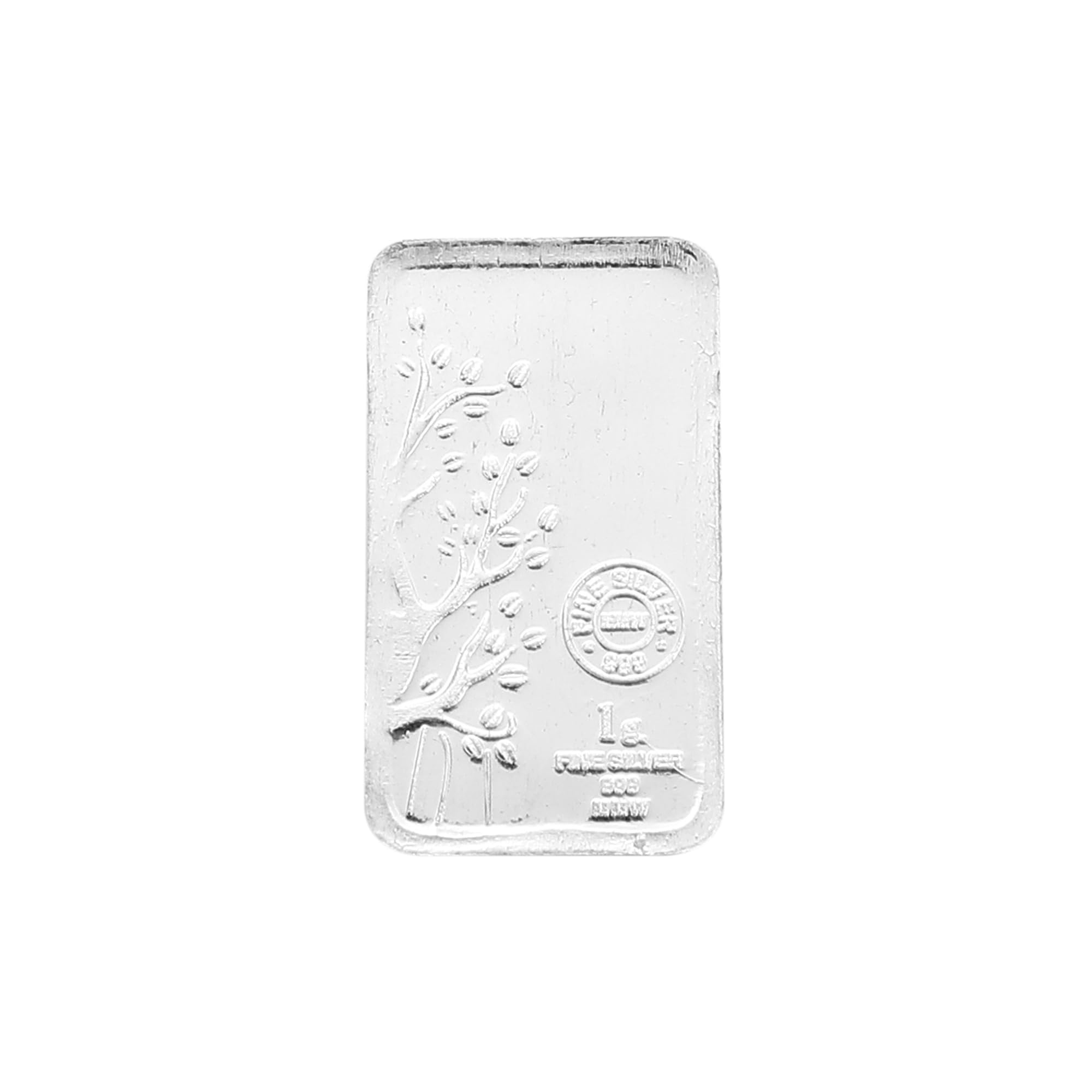 DHRUVS COLLECTION Pure 999 Silver Banyan Tree Coin For Gifting Purpose and Precious Moments - 1 Gram (B0D6WFMRC7) Amazon Price History, Amazon Price Tracker