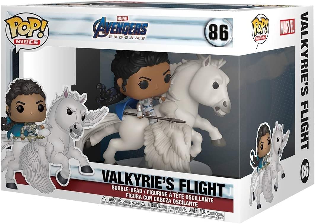 Amazon.com: Funko Pop! Ride: Avengers Endgame - Valkyrie's Flight
