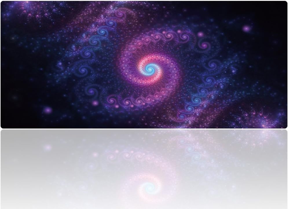 AliBli Large Gaming Mouse Pad XXL Extended Mat Desk Pad Mousepad Long Non-Slip Rubber Mice Pads Stitched Edges 35.4”x15.7” (026luoxuan)