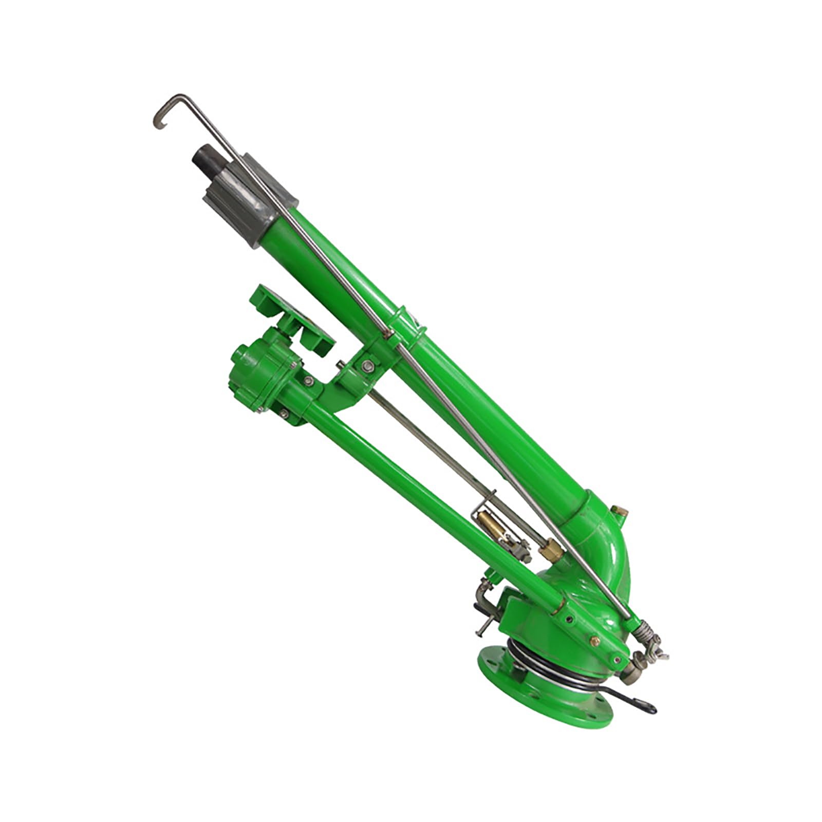 Pistola pulverizadora con manguera Boquilla, Rociador de riego, aspersor brazo basculante 360 ​​grados, rango 26-53M for agricultura