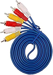 وصلة 3 في للرسيفر والتلفزيون الوصلة من النحاس لاكسسوارات الكترونية RCA