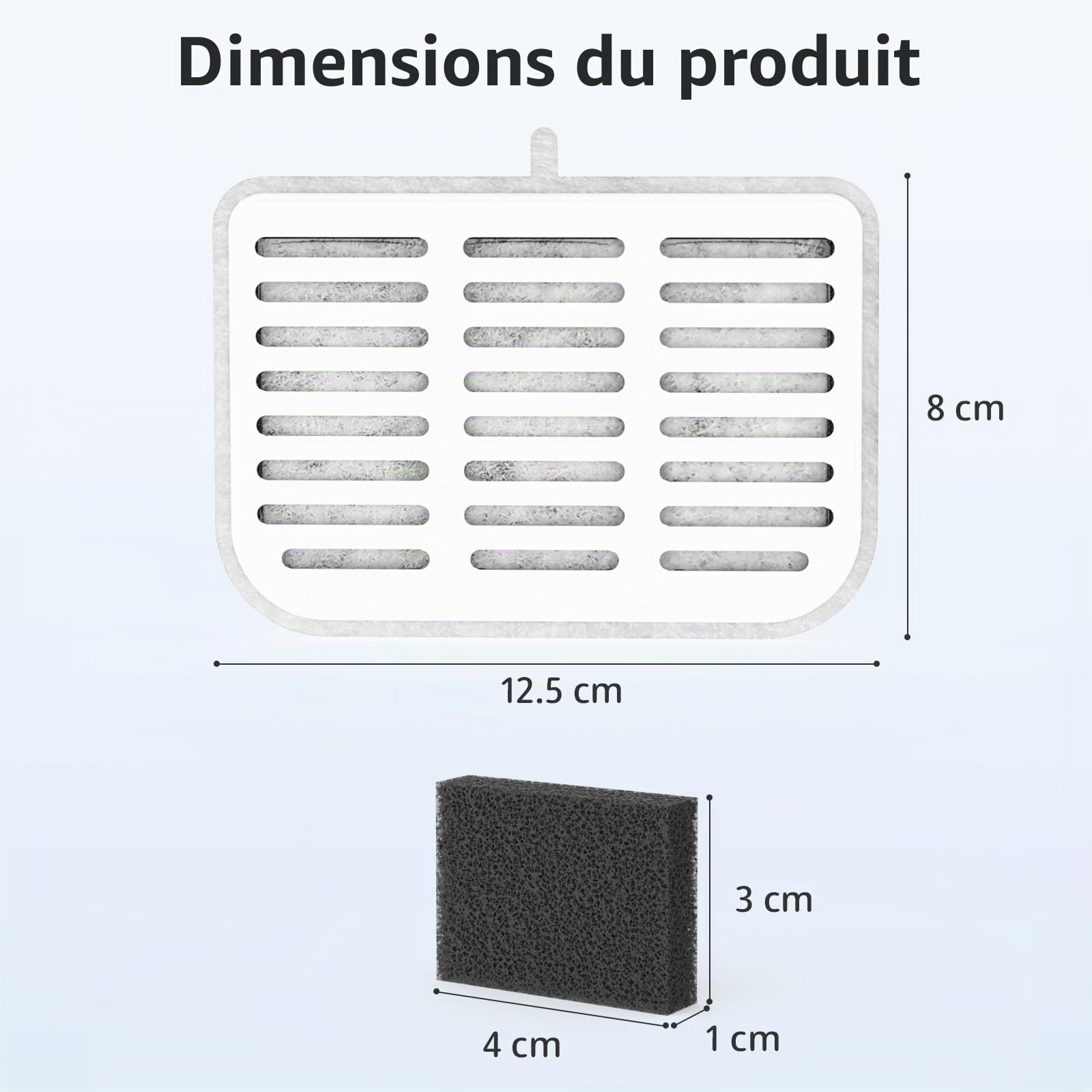 Lot de 10 filtres à eau pour fontaine à eau Eversweet Max Pet Water Fountain