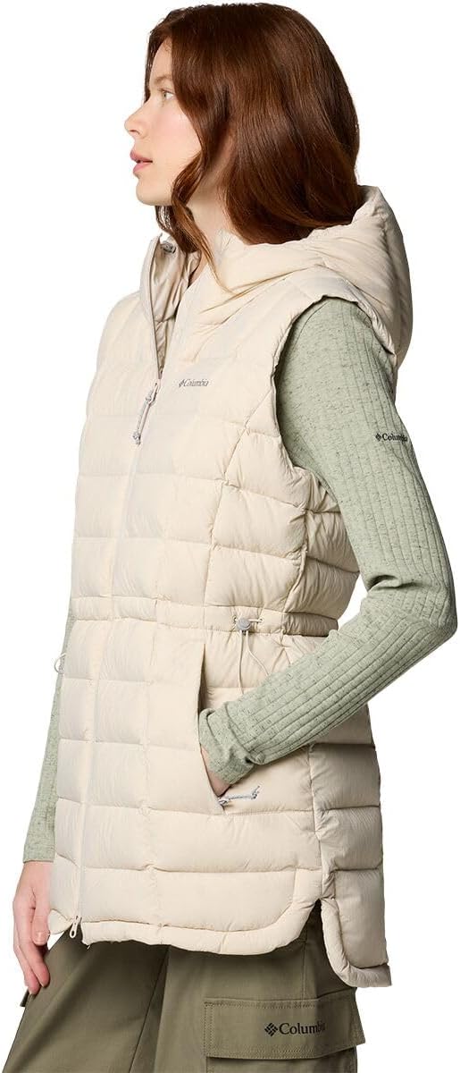 Columbia, Ardenwood Mid Down Vest - Women's, Dark Stone, M