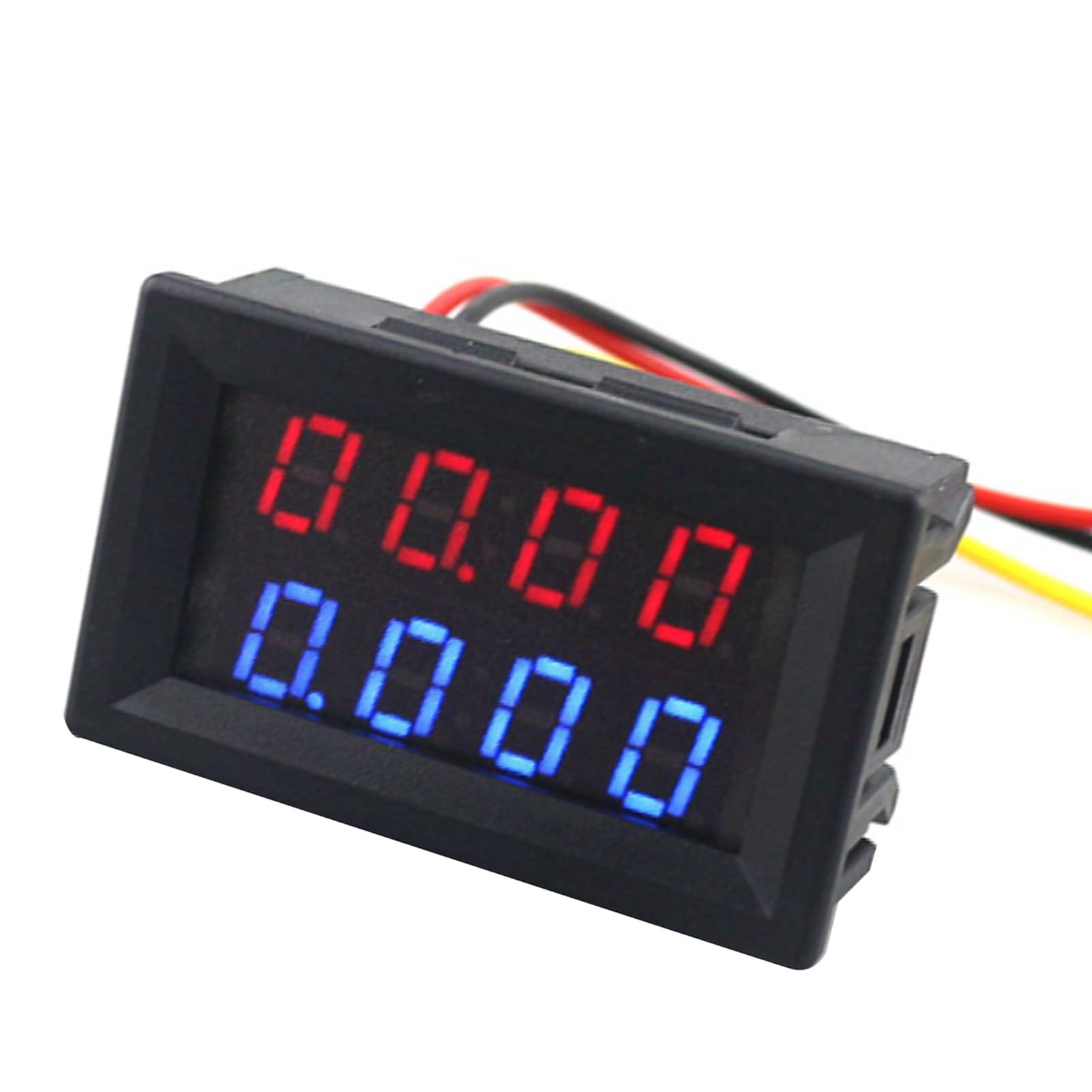 Risegun Digital Voltmeter Ammeter 4 Digit LED Display Voltage Current Meter Tester DC 0‑200V 10A