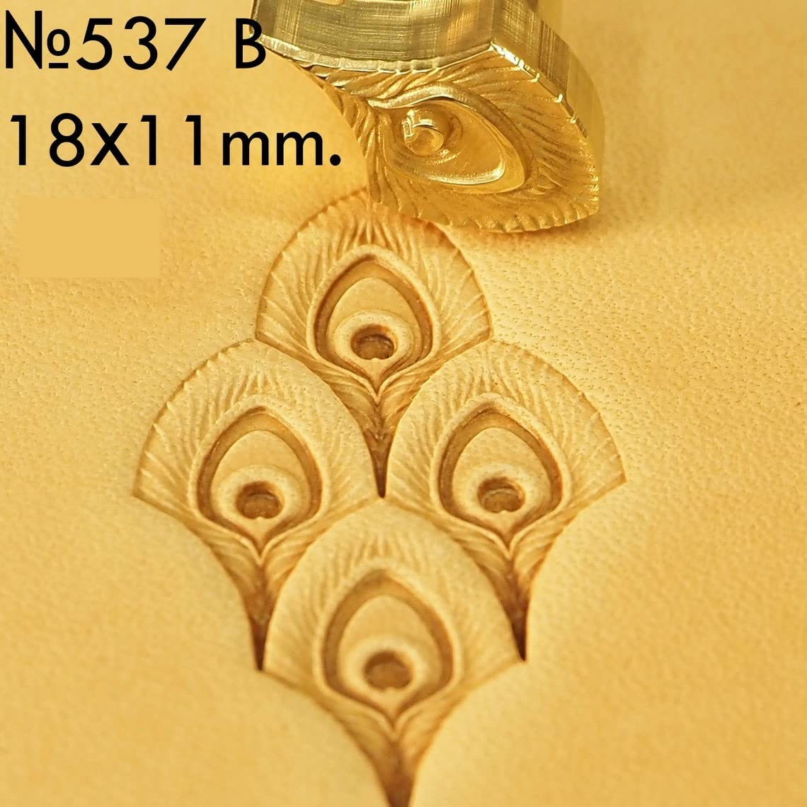 Leather Stamp Tools Stamps Stamping Carving Punches Tool Craft Leathercrafting Punch Peacock Feather