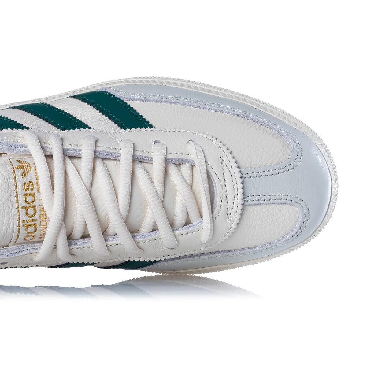 Adidas Scarpe Handball Spezial Bianco E Verde (Sistema Taglie Calzature EU, Adulto, Numero, Media, 42)