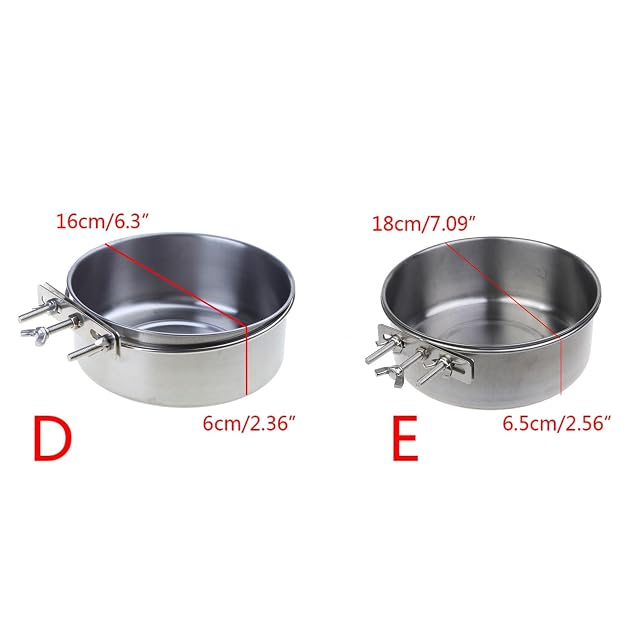 Foto 5 de 8 de MURYE Dispensador de agua colgante para alimentos, soporte para perros, gatos, suministros para mascotas