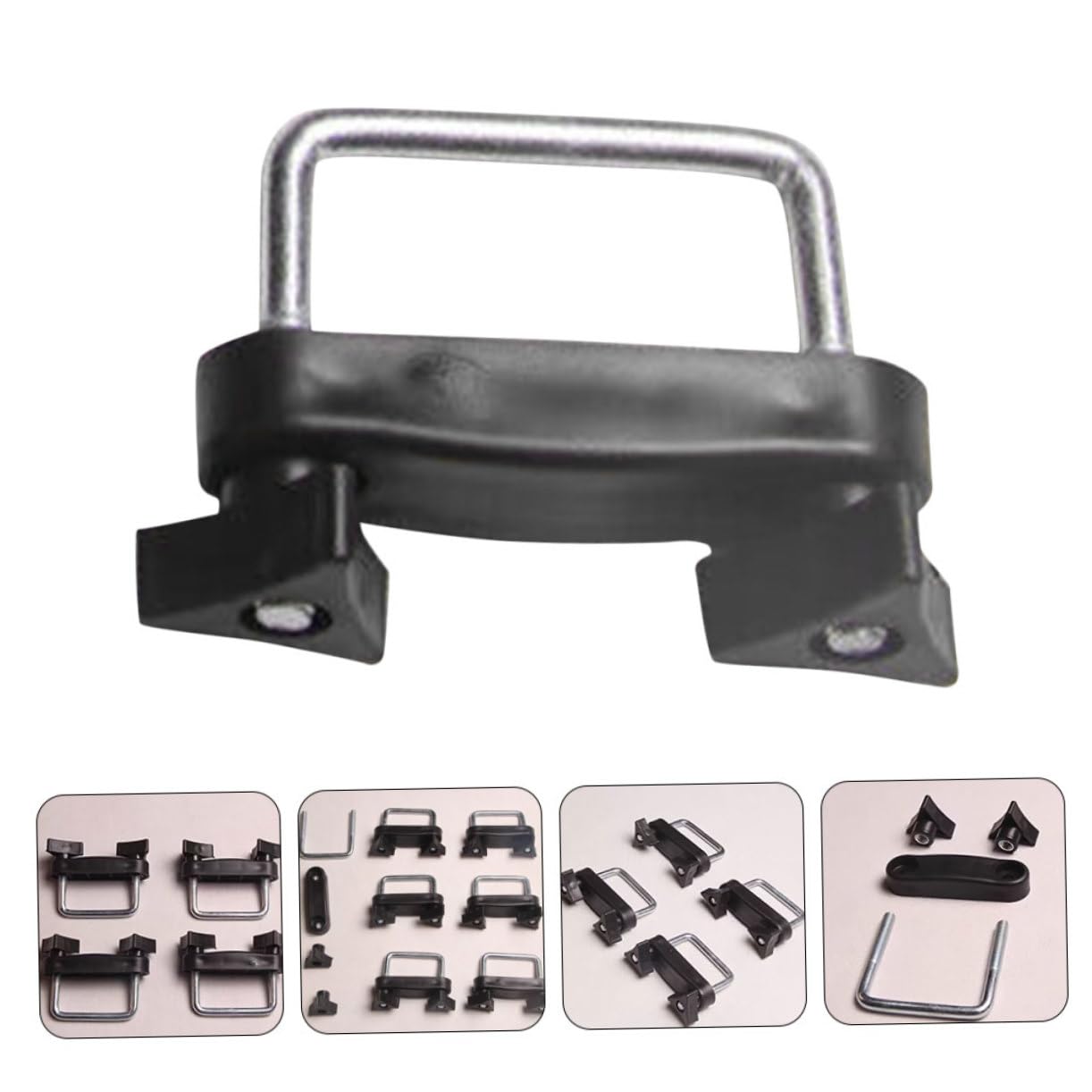 MOLUCKFU Car Rack Bracket Roof Rack u Bolt Clamp Sturdy Roof Basket Installation Clamps Fit Models Easy Installation