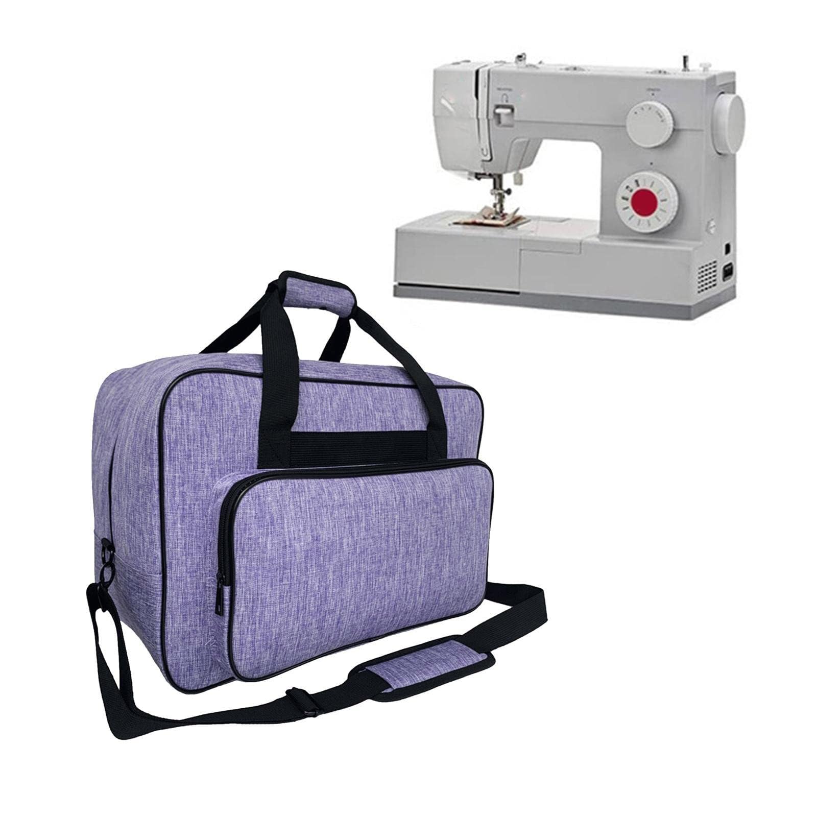Bolsa de almacenamiento para máquina de coser con asa, bolsa para máquina de coser, bolsa de transporte para máquina de coser, a