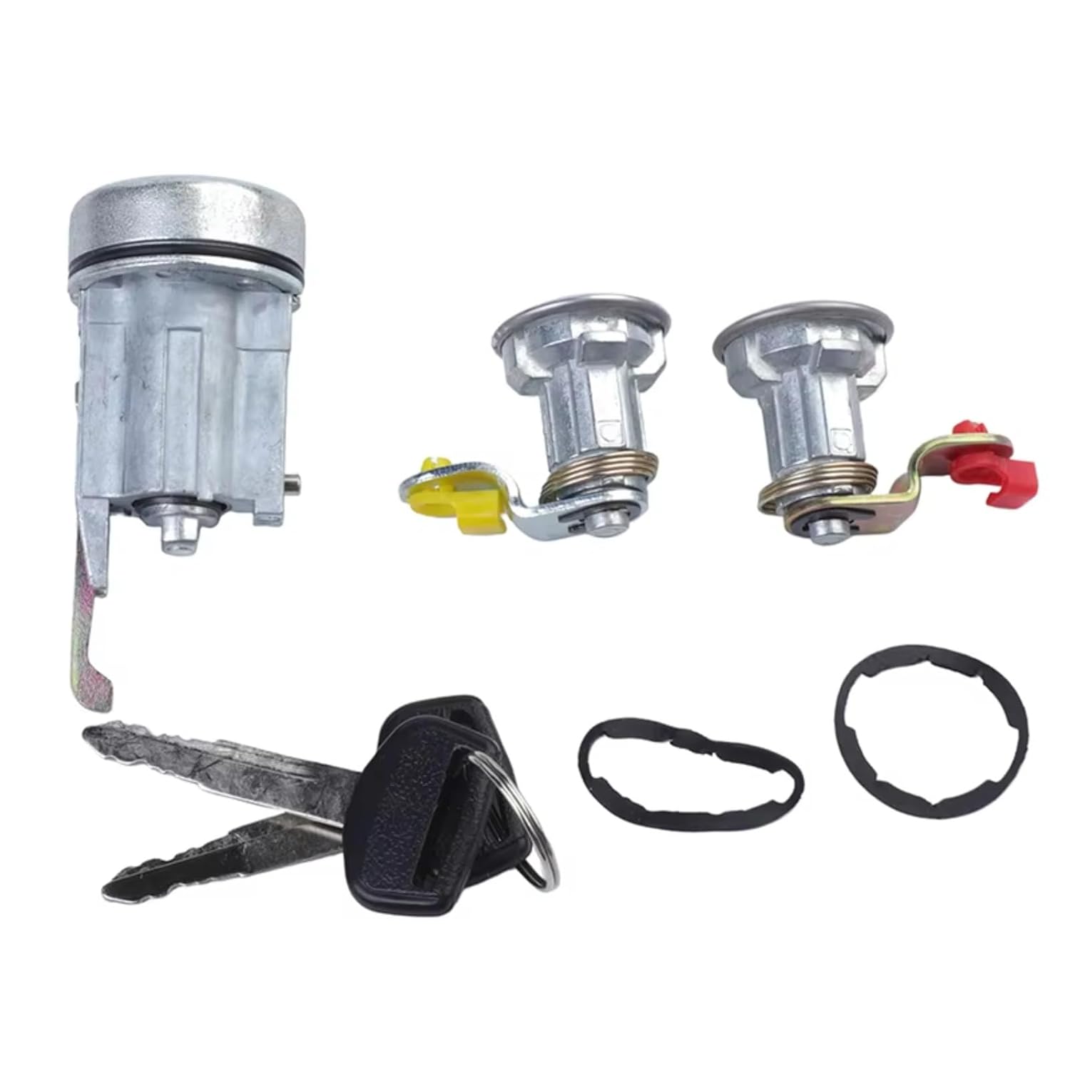 for Toyota for Land for Cruiser 75 Series FJ75 HJ75 HZJ AU 69005-6A160 690056A160 Ignition Switch Lock Cylinder with 2 Keys Door Lock Actuator