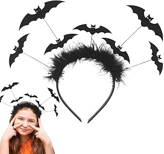 Morcego Preto Halloween | Halloween com asmorcego | Acessórios fantasia morcego infantil penas pretas para palco Halloween Xiaofeigun
