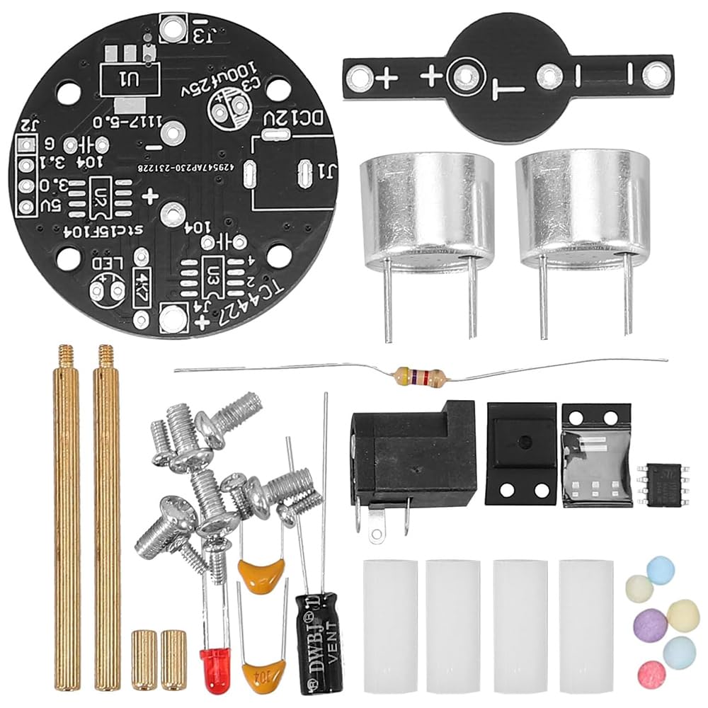 ANCLLO Levitator Soldering Kit with Ultrasonic Suspension Standing Wave Controller - DIY Learning Kit for Scientific Teaching Experiments, Assembly Parts Included