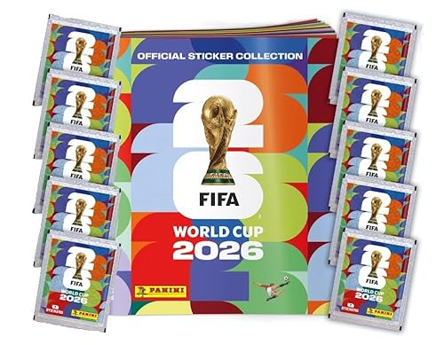 Generico FIFA WORLD CUP 2026 Album + 10 Bustine di
