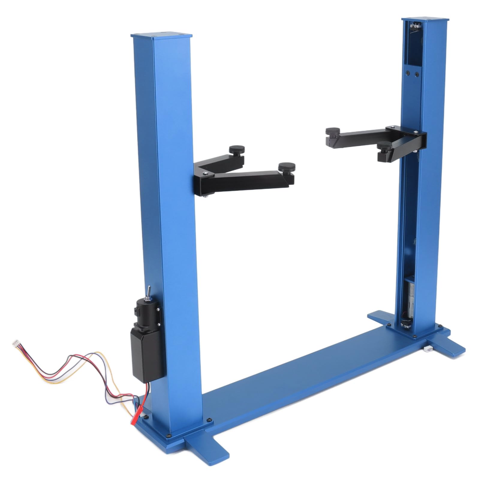 Rengue Soporte de Reparación de Automóviles RC, Accesorios de Báscula de Vehículos Elevador Eléctrico para Vehículos RC 1/10, de 432 Mm con Control de Interruptor Soporte de Reparación de (Blue)