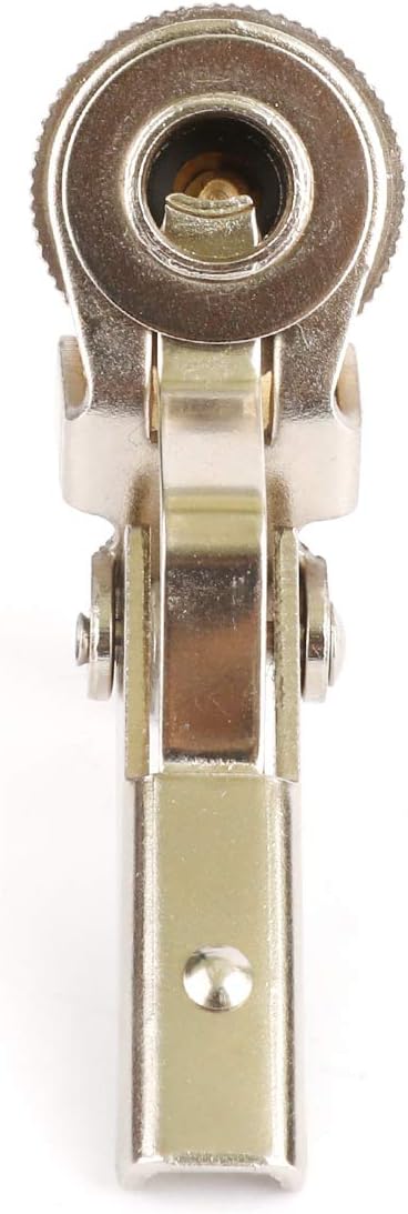 10PSC 1/4 Inch Hose Barb Single Head Tire Inflator Air Chuck with Grip Clip