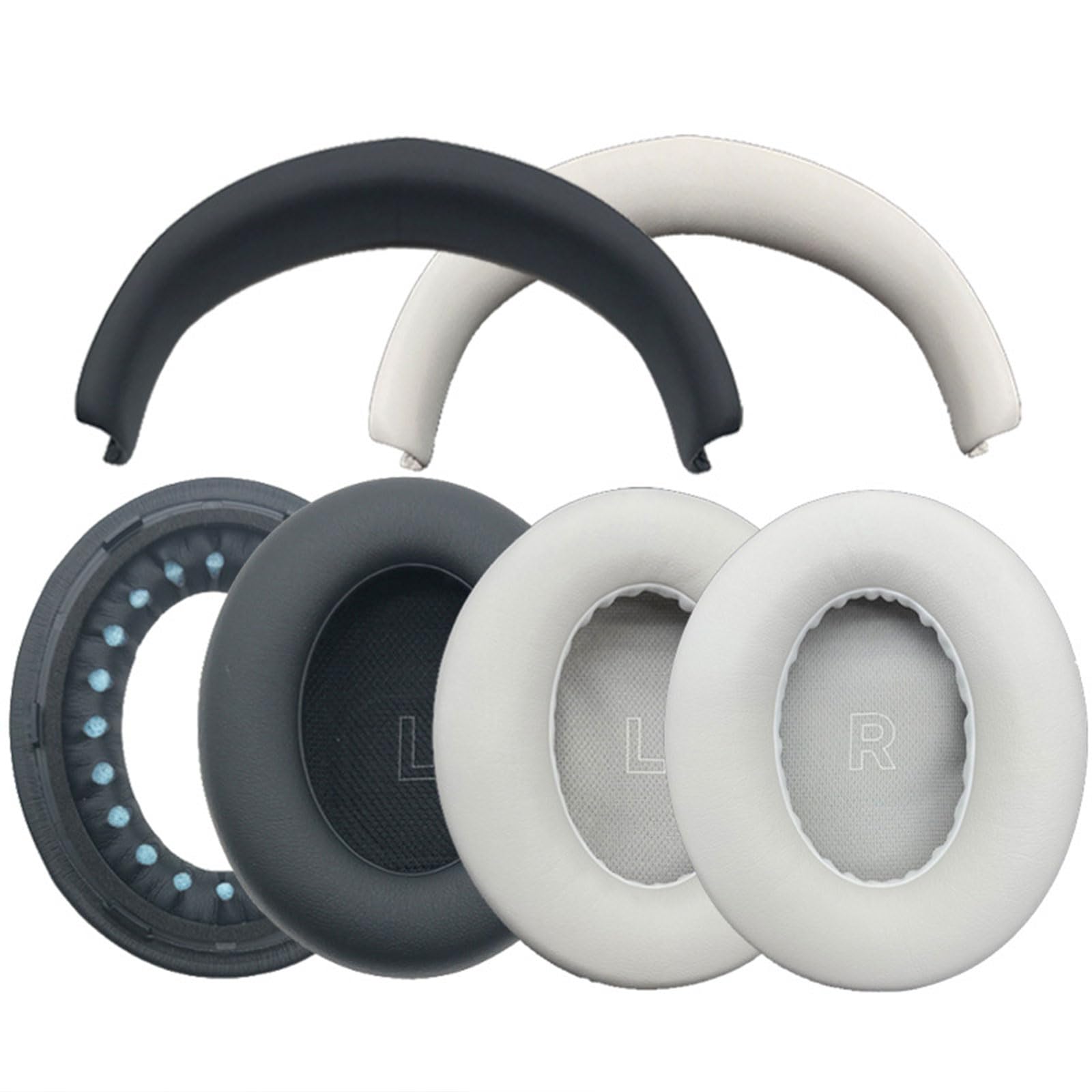 Diadema para auriculares, esponjas, almohadillas de espuma, almohadillas para los oídos