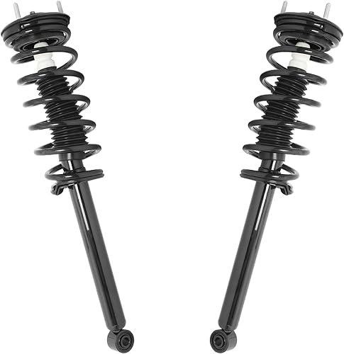 Miniatura 20 de Detroit Axle - Par de puntales traseros para Hyundai Accent 2000-2005, 2 puntales listos con montaje de resorte helicoidal 2001 2002 2003 2004