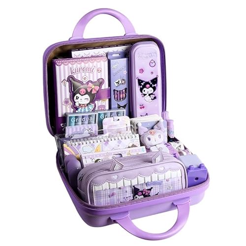 文房具セット ギフトボックス 高見え おしゃれ 小学生 入学祝い 学習 文具セット ペン 色鉛筆 定規 消しゴム 鉛筆削り ケース付き 女の子 男の子 新学期 プレゼント (スーツケース02)