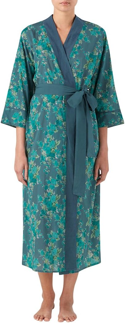 Gabrielle Parker Cotton Kimono Dressing Gown