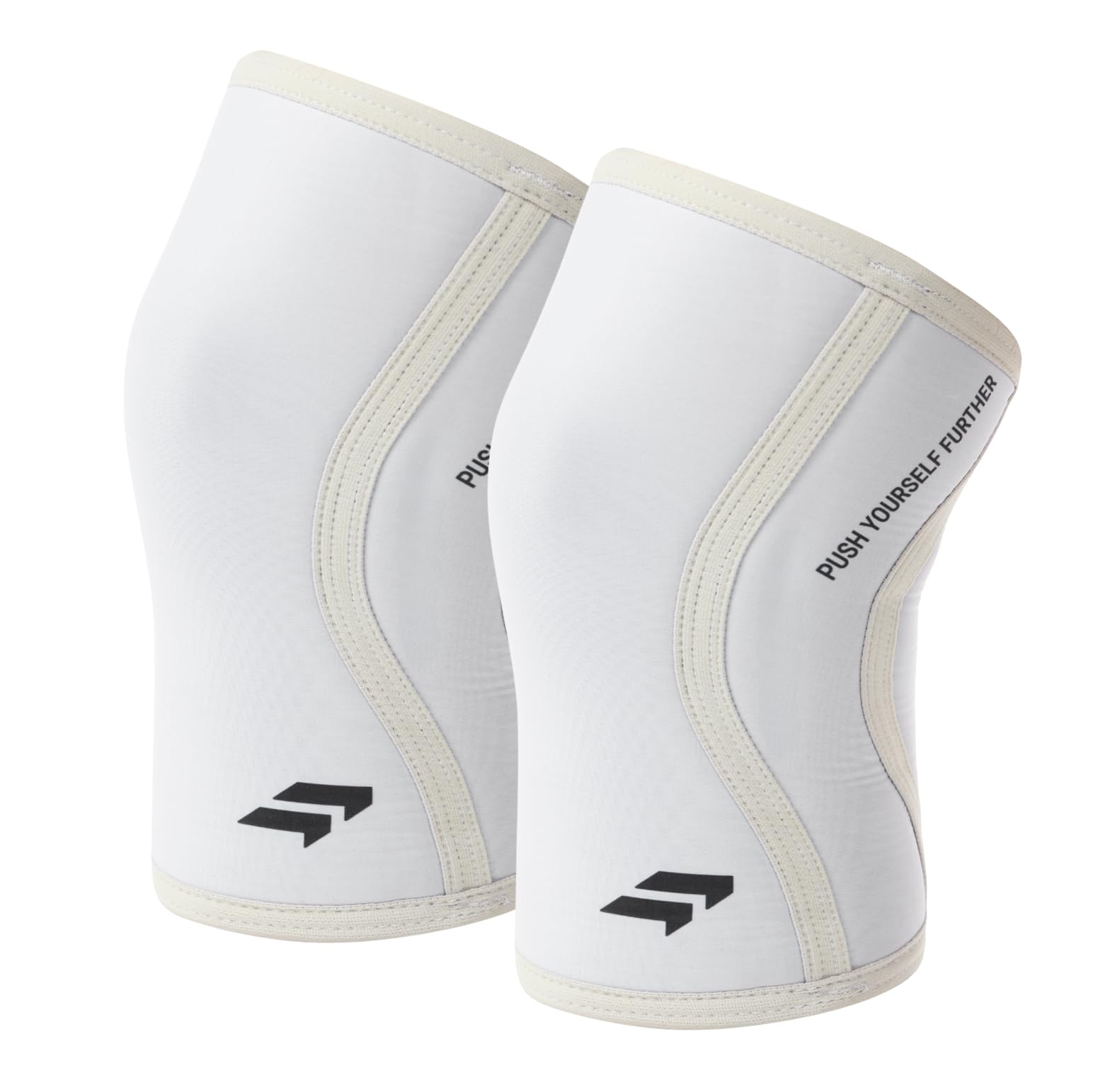 Earwaves ® SHIELD™ I Par rodilleras neopreno cross training I Tecnología 4 paneles I 5mm & 7mm I Diseño anatómico I Compresión Soporte Estabilidad I Halterofilia, lunges, sentadillas.
