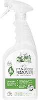 Vista 9 de Nature's Miracle Simply Pet - Removedor de manchas y olores, 128 onzas, fabricado con 86% de tensioactivos derivados de plantas, multicolor, 128.00