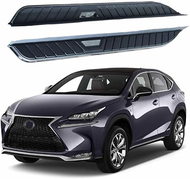 Side Steps Compatible for Lexus NX NX200 NX300h 2015-2021 Running Boards Bar 2PCS Pedals Step Bars Car Accessories