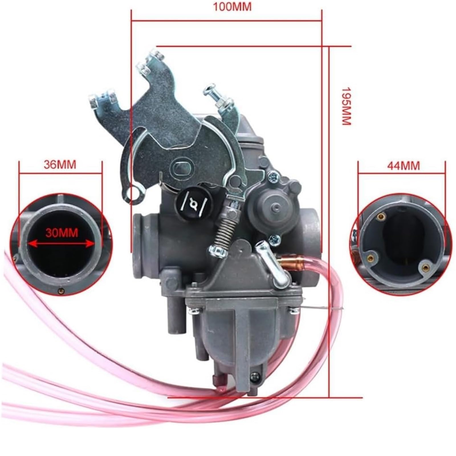 Carburador automotriz Filtro de aire y combustible para carburador para Yamaha accesorios para conjunto