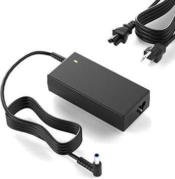 شاحن 19.5 فولت متوافق مع شاشة HP M27f M27fw M27fwa M27fd M27ha M27fe M24f M24fw M24fe M24fwa M22f Series 5 7 IPS Display LED FHD محول سلك الطاقة