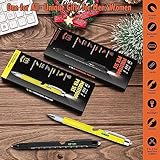 Cool Pen Gifts for Men, 9-in-1 Multi Tool Tech Pen Gadgets Tools for Men, Personalized Gifts for Dad or Him, Funny Gift for Christmas, Father's Day Valentines or Birthdays Gifts (9 in 1 Black) - Image 7