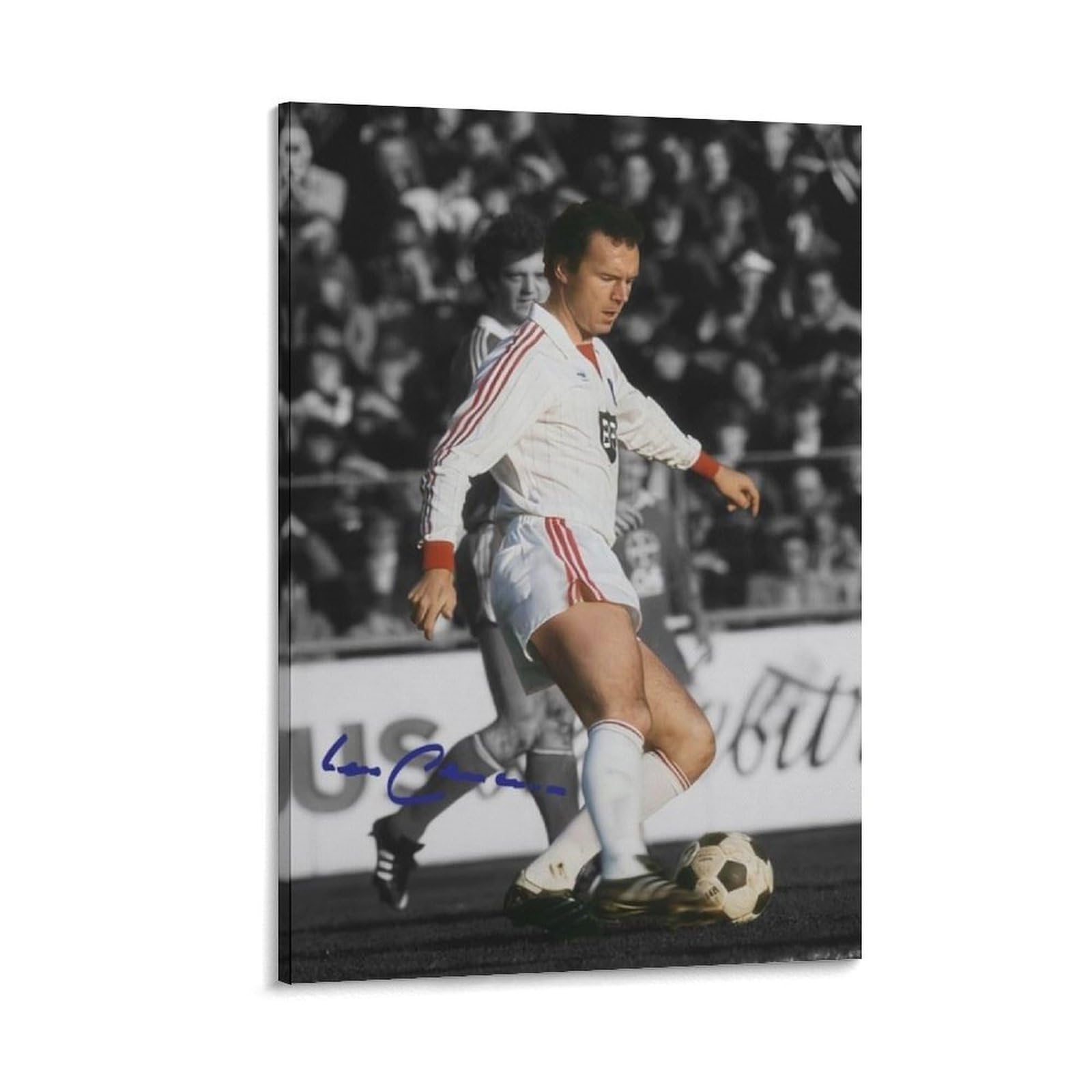FCOIN Franz Beckenbauer Canvas Poster Posters Wall Art Painting Canvas Prints Decor Poster Artworks 20x30inch(50x75cm)