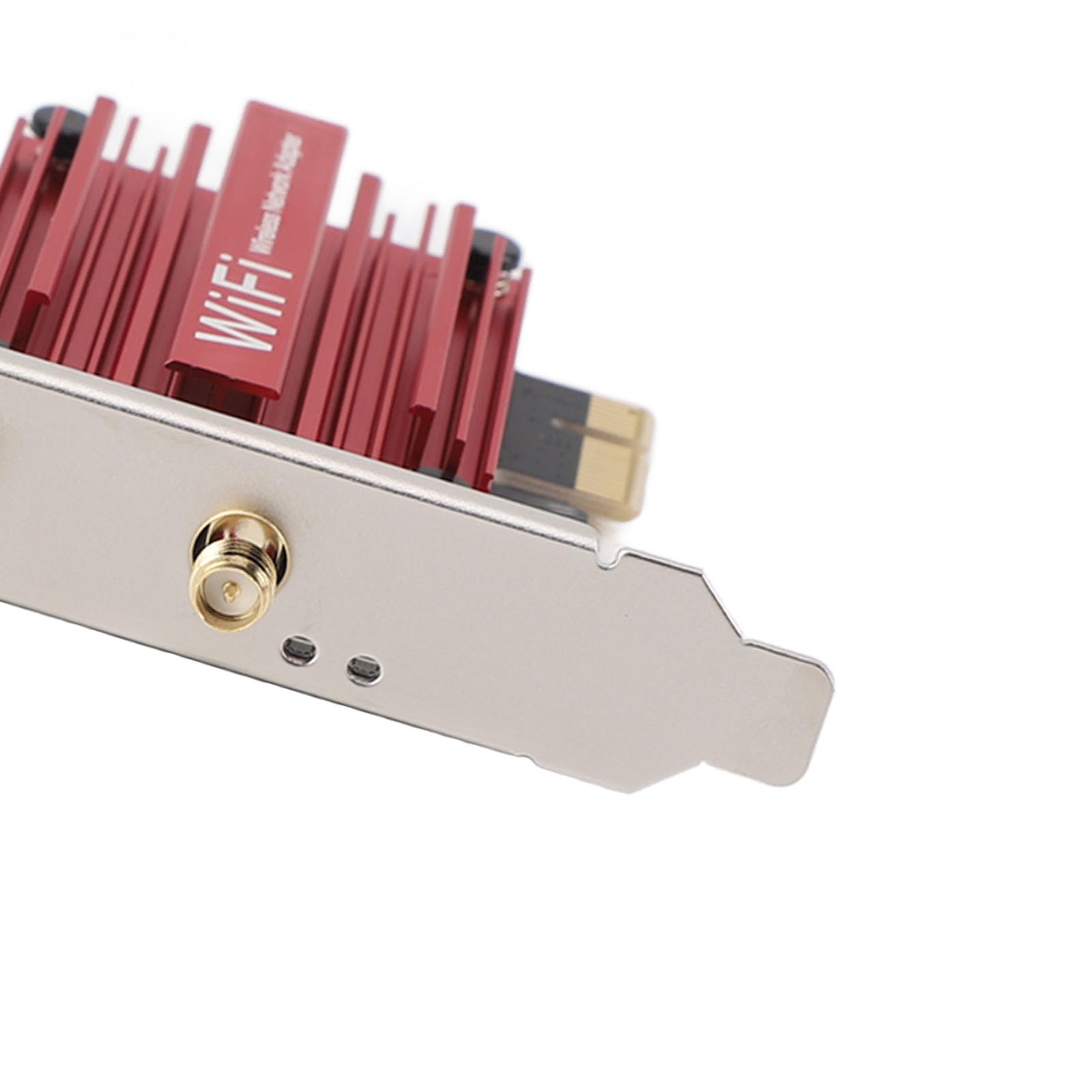 Yunseity Carte Réseau AX210 WiFi 6 Pcie, Adaptation sans Fil 2,4 G 5,8 G 6 3 Bandes Prenant en Charge 802.11a / B / / N/AC/AX, Adaptateur WiFi Pcie pour l'ordinatur de Bureau.