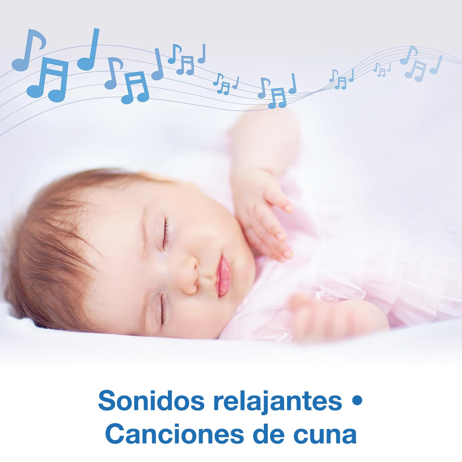 VTech BM1211 Monitor de Audio para Bebé, Transmisión de Sonido Clara y Segura, Largo Alcance, Control de Volumen de 5 Niveles, Luz Nocturna, Función de Hablar con el Bebé, Pinza para Cinturón
