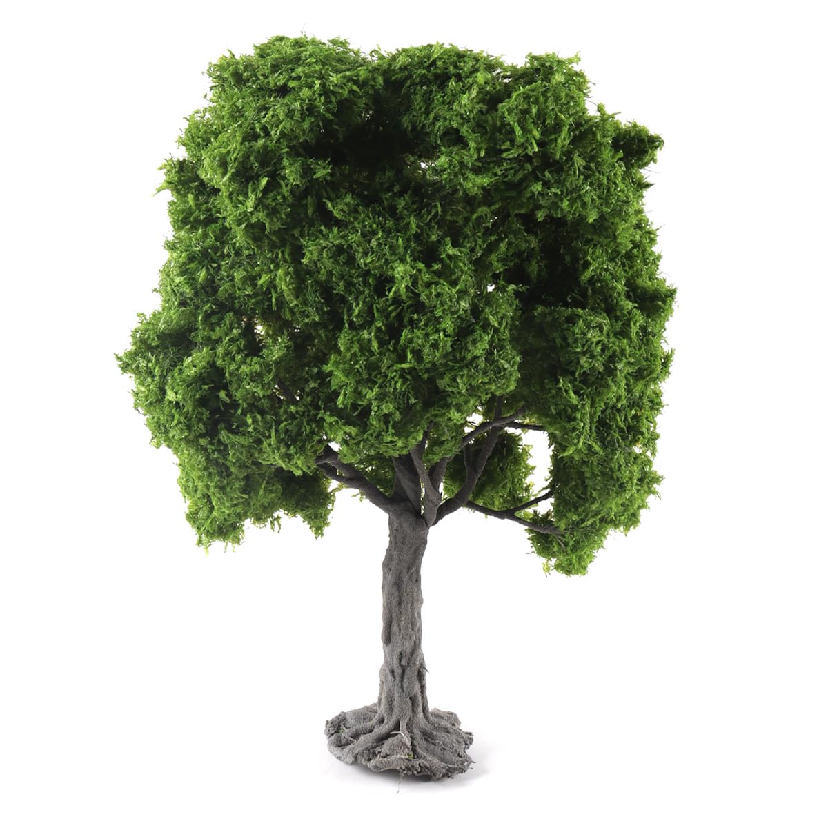 Arbre Artificiel Vert 30 Cm - Modèle Réaliste Pour Maquettes, Dioramas Ou Décoration - Plastique Fabriqué à La Main - 14