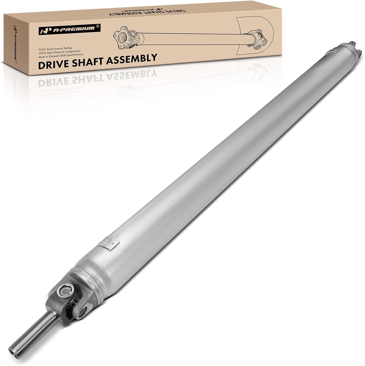 A-Premium 76.69" Rear Drive Shaft Driveshaft Assembly Compatible with Chevrolet Express 1500 & GMC Savana 1500, 2003 2004 2005 2006 2007 2008 2009, [RWD], Replace# 15751414, Prop Shaft