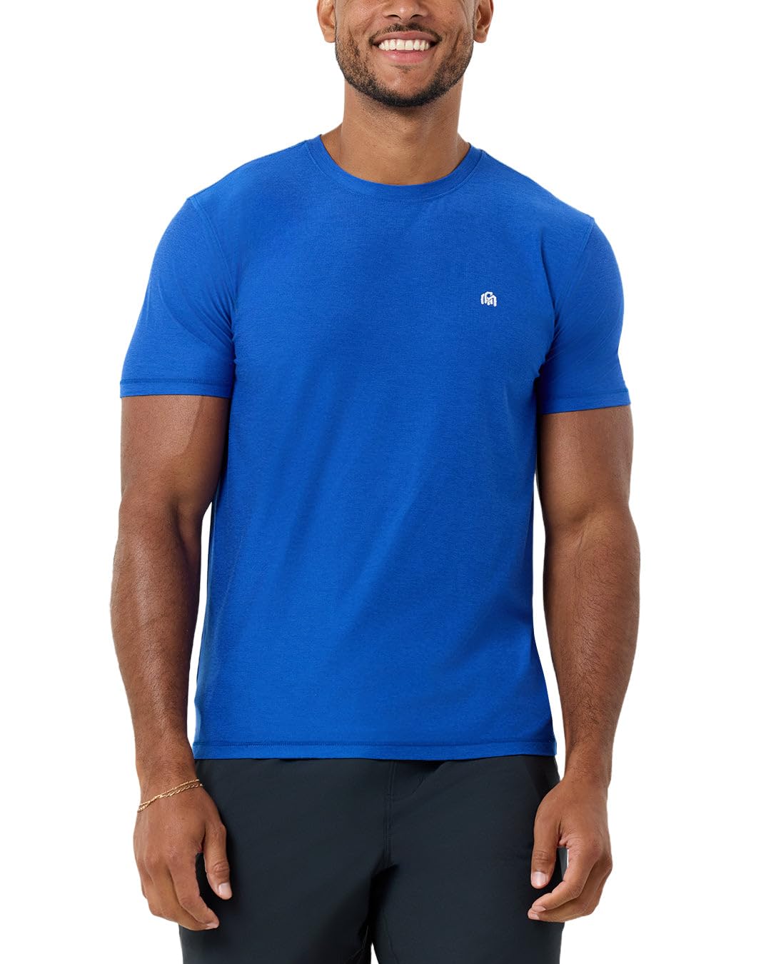 INTO THE AM Workout Shirts for Men - Ultra-Lightweight Short Sleeve Tees Athletic Gym Running S - 4XL