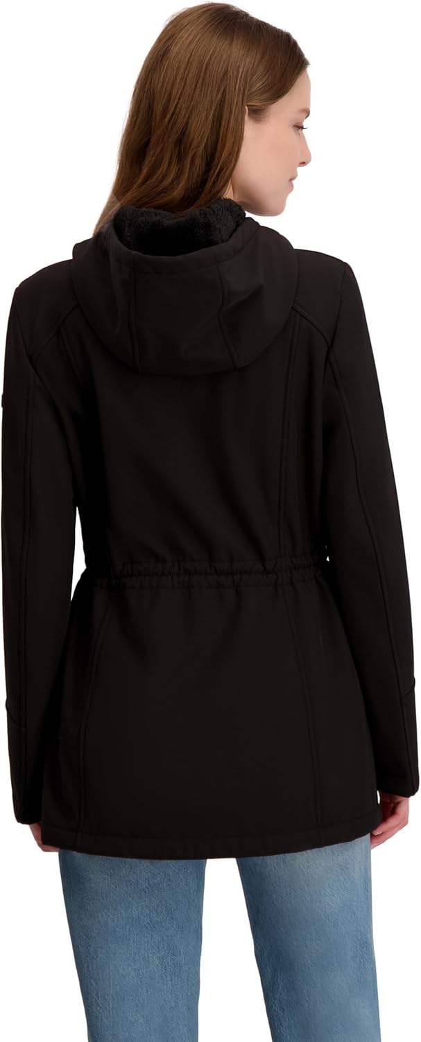 Laundry by Shelli Segal Women's Lightweight Softshell Jacket–transitional Coat Wind & Water-resistant - Image 5