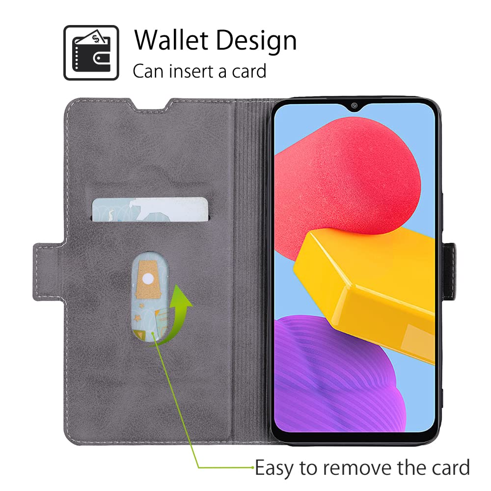 Custodia A Portafoglio Honor X7B In Pelle PU Con Slot Carte E Supporto - Magnetica, Antiurto, Nero